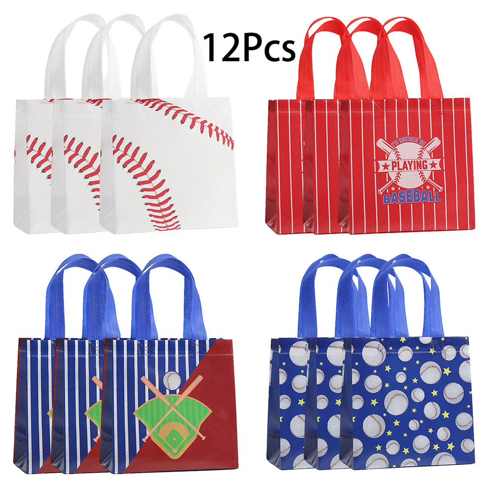 Party Games Baby Shower - 12Pcs Sports Baseball Game Theme Non