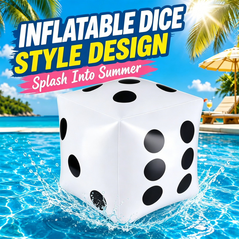 Party Games Summer - 1PC/2PCS/4PCS Funny Inflatable Dice Beach Game