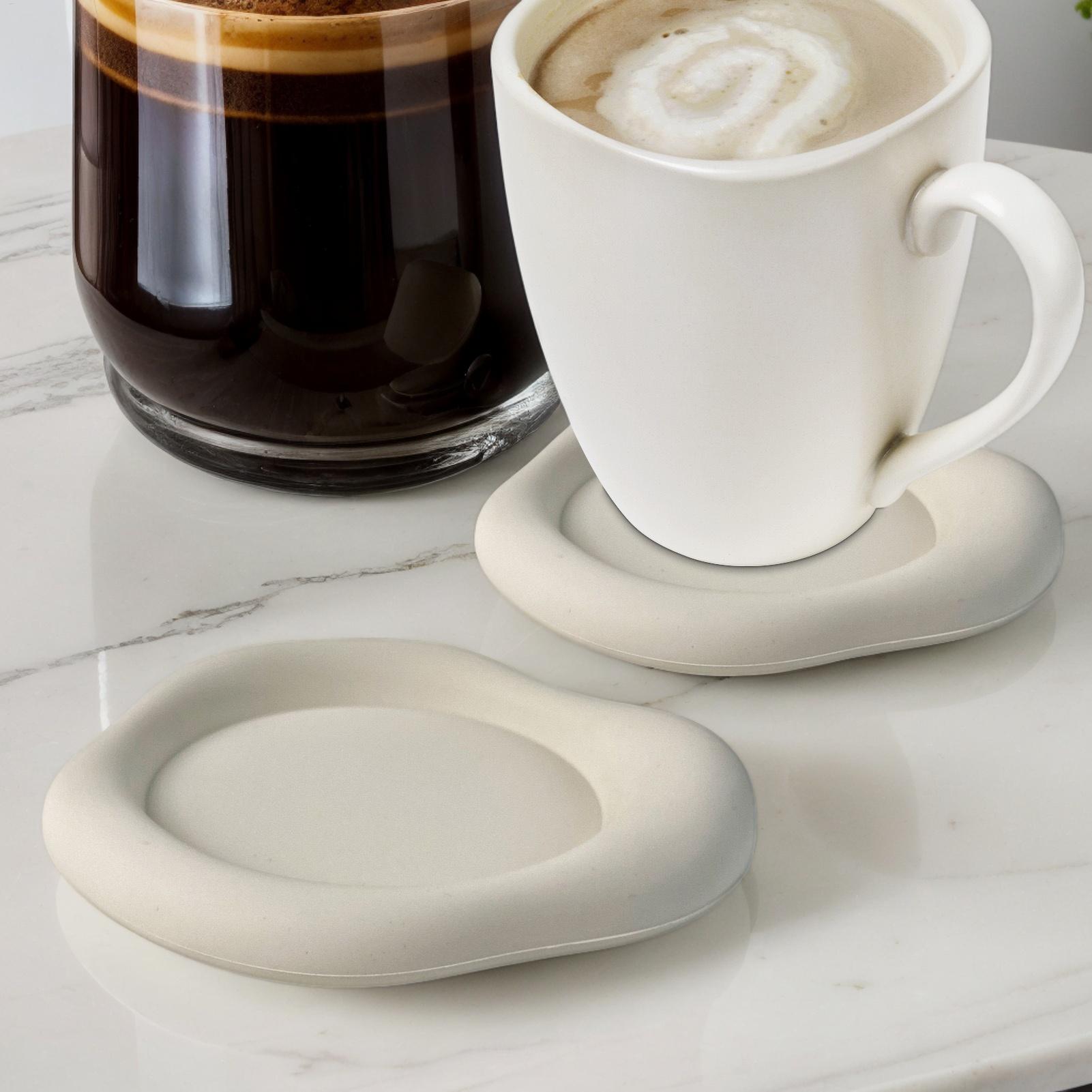 Party Games App - Silicone Non-Slip Cloud Shape Drink Coasters