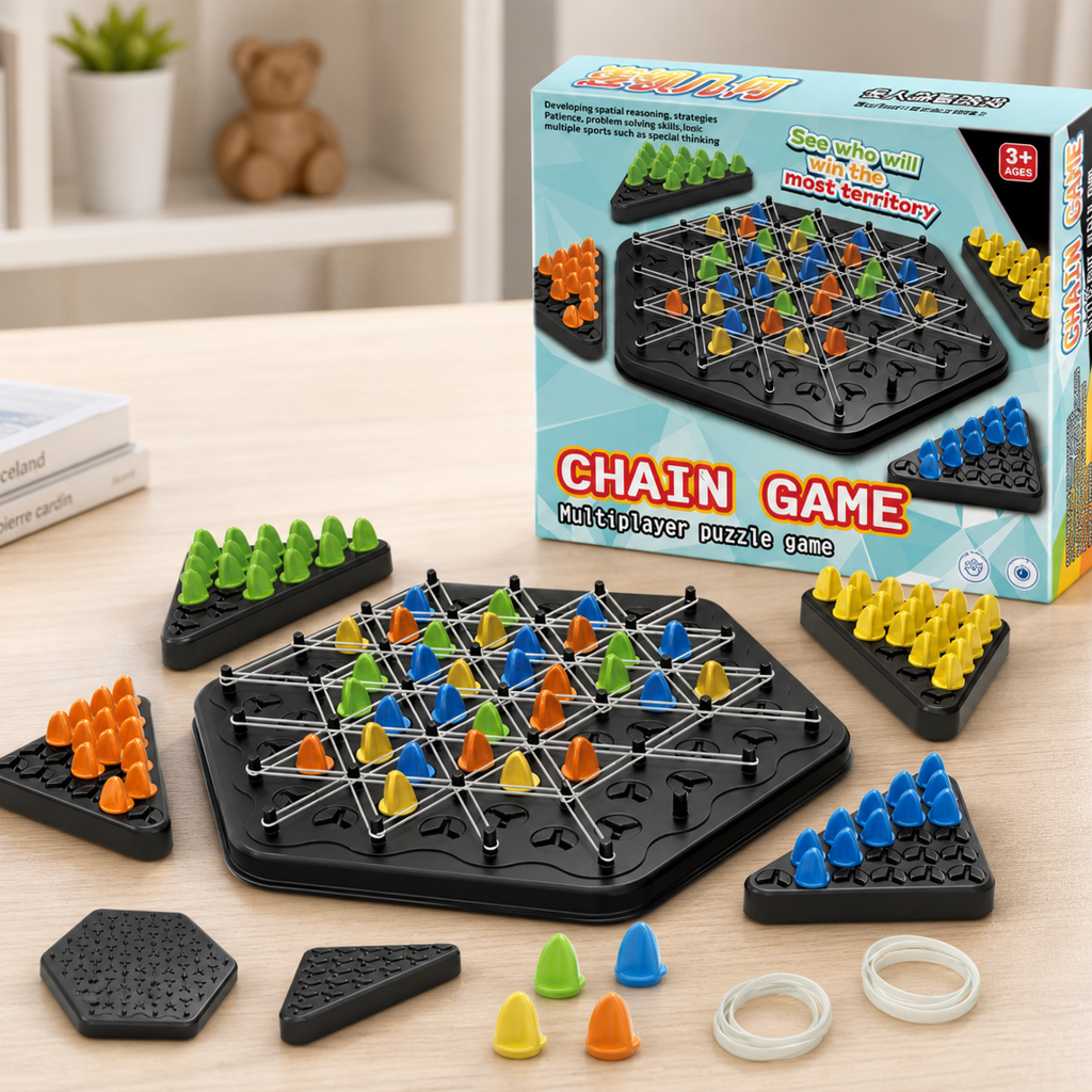 Chain Triangle Chess Game, Tri - Party Games App บทวิจารณ์และราคา