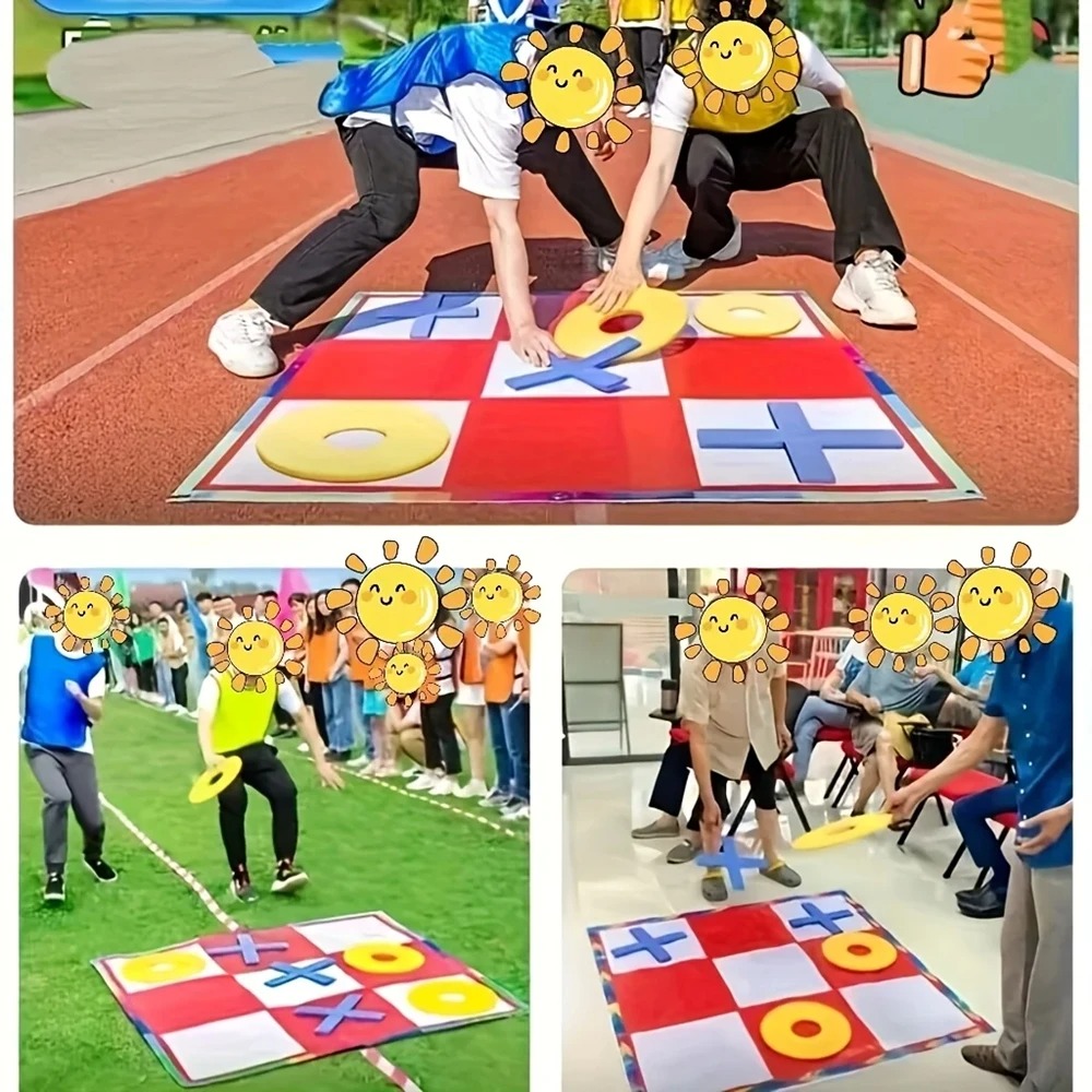 Tic Toe Checkers Game Interact - Party Games Group For Adults บทวิจารณ์และราคา