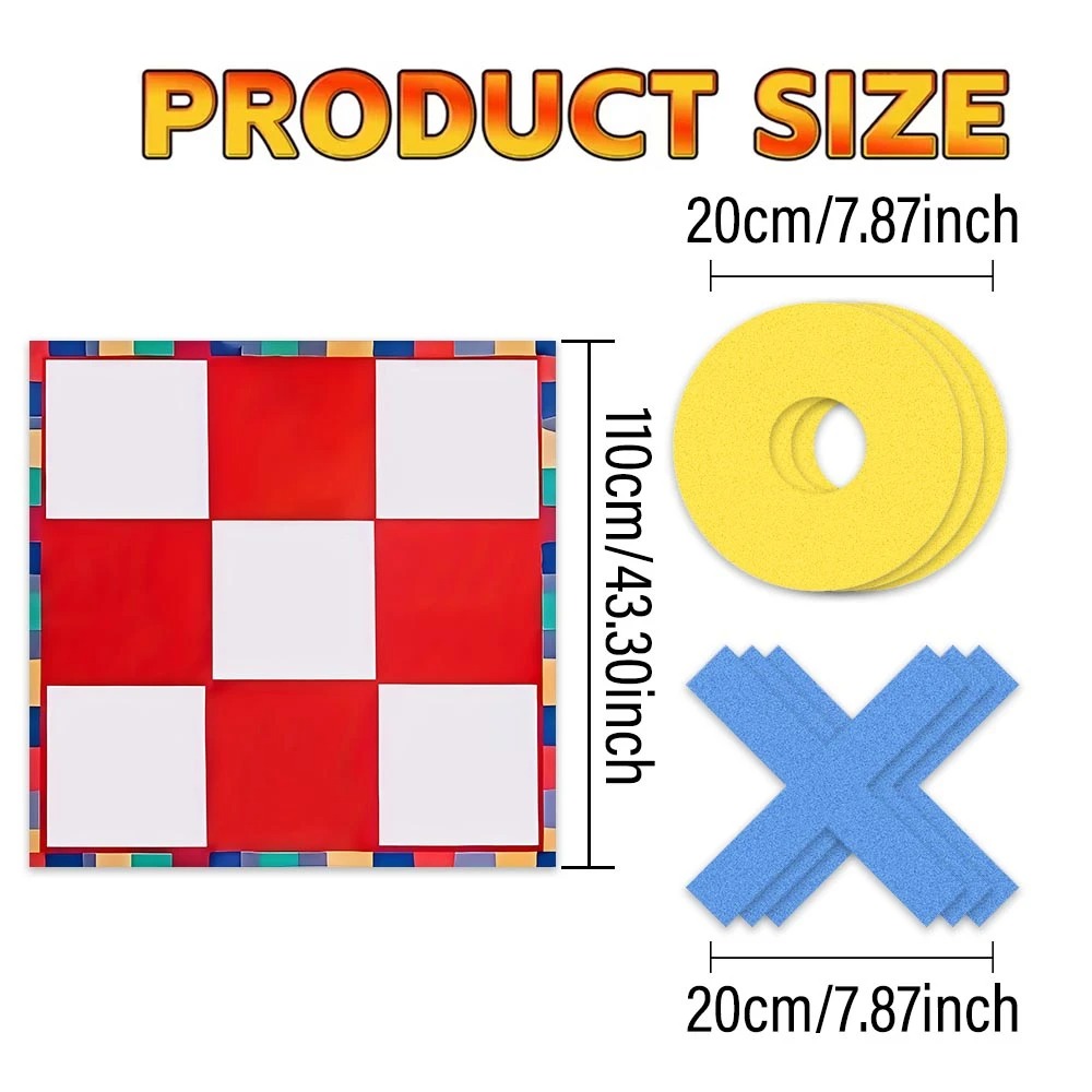Tic Toe Checkers Game Interact - Party Games Group For Adults บทวิจารณ์และราคา