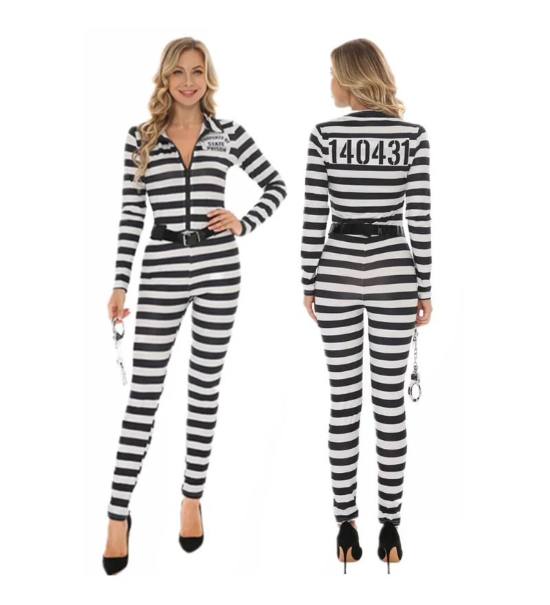 Adult Black White Stripe Priso - Party Games Couple บทวิจารณ์และราคา