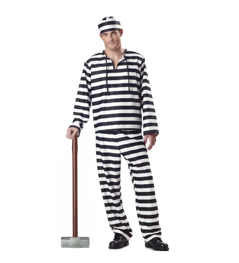 Adult Black White Stripe Priso - Party Games Couple บทวิจารณ์และราคา