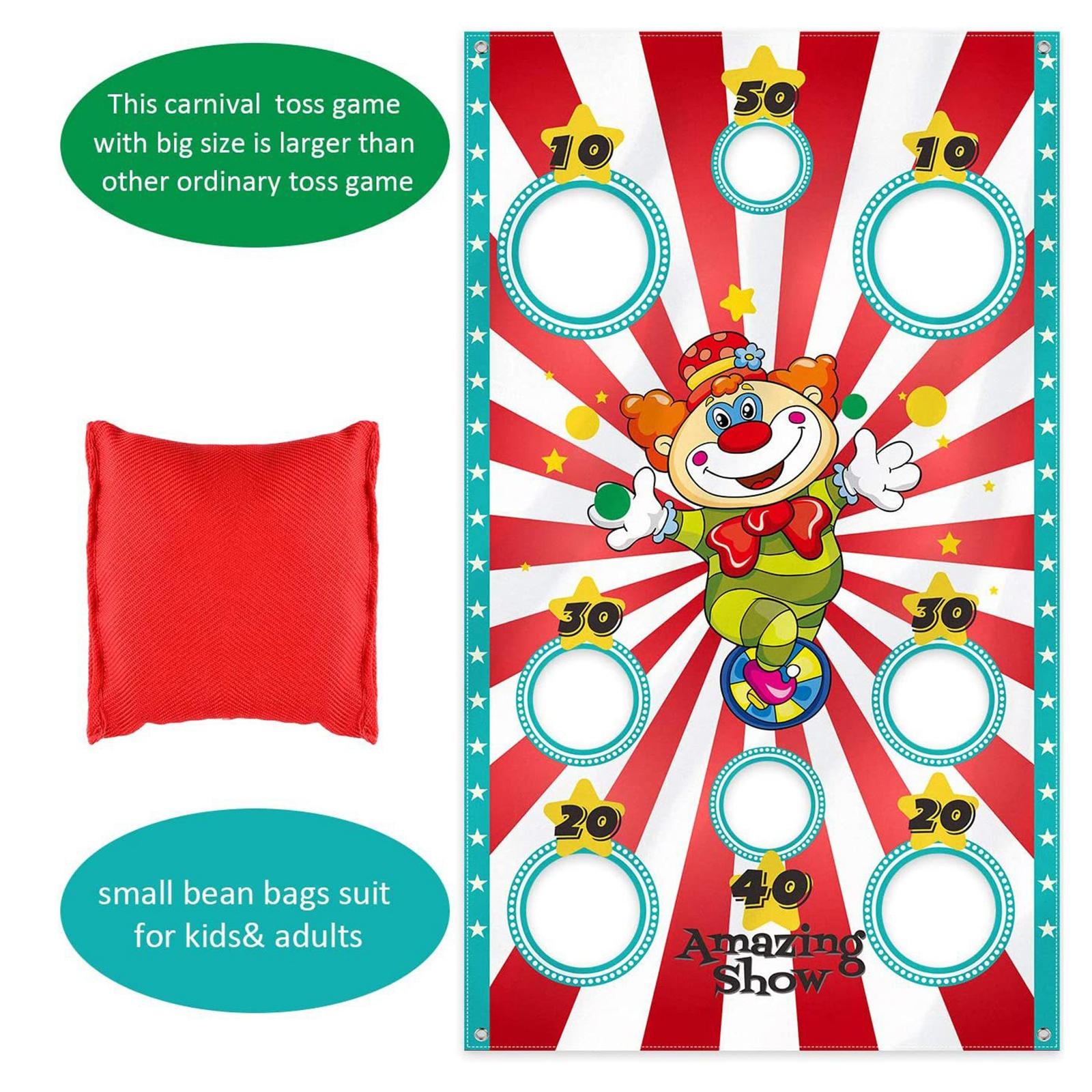 Toss Bean Bags Board Corn Hole - Party Games Baby Shower บทวิจารณ์และราคา