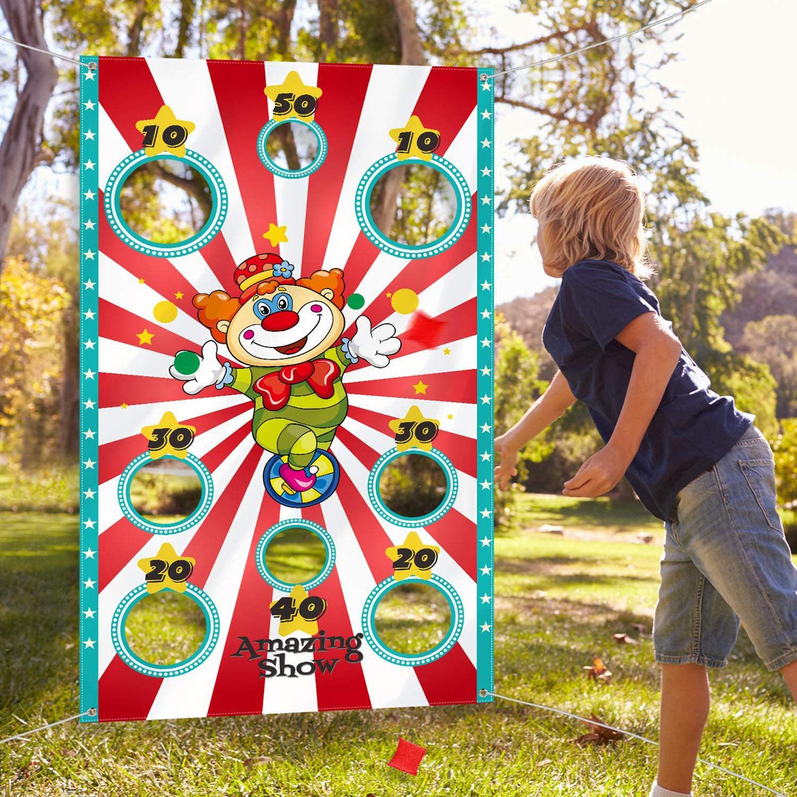 Toss Bean Bags Board Corn Hole - Party Games Baby Shower บทวิจารณ์และราคา