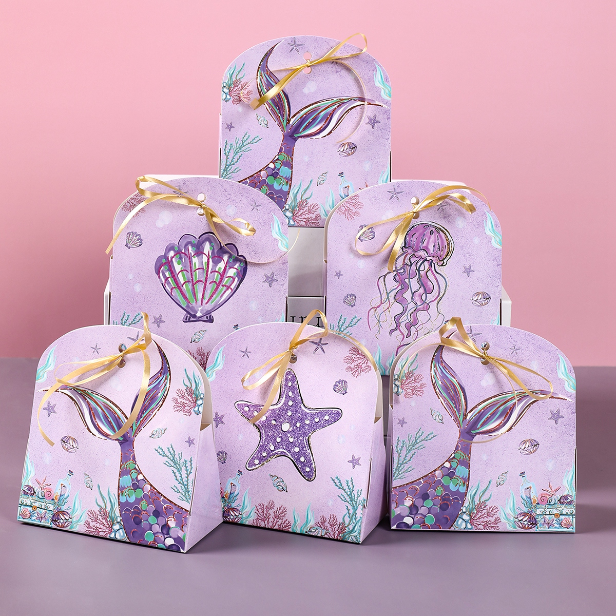 Mermaid Candy Box Under The Se - Party Games Baby Shower บทวิจารณ์และราคา