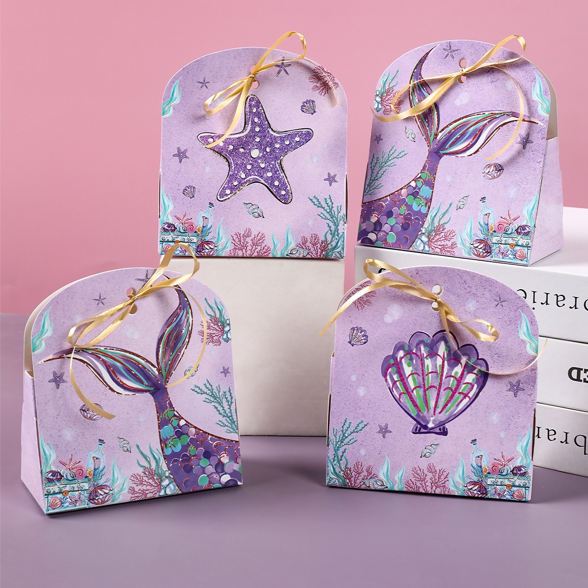 Mermaid Candy Box Under The Se - Party Games Baby Shower บทวิจารณ์และราคา