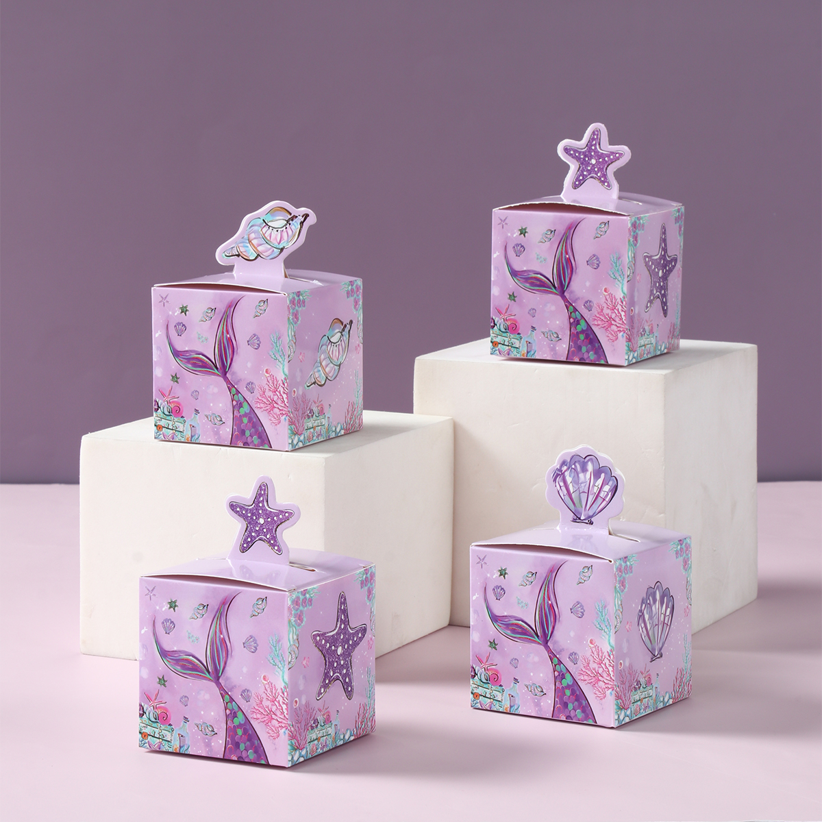 Mermaid Candy Box Under The Se - Party Games Baby Shower บทวิจารณ์และราคา