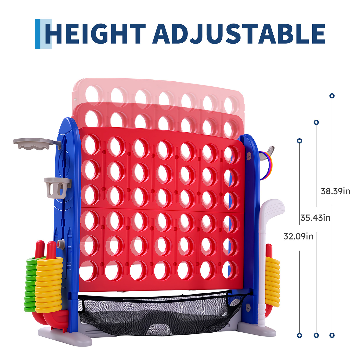 4-in-1 Giant Connect Game Set  - Giant Connect Four บทวิจารณ์และราคา
