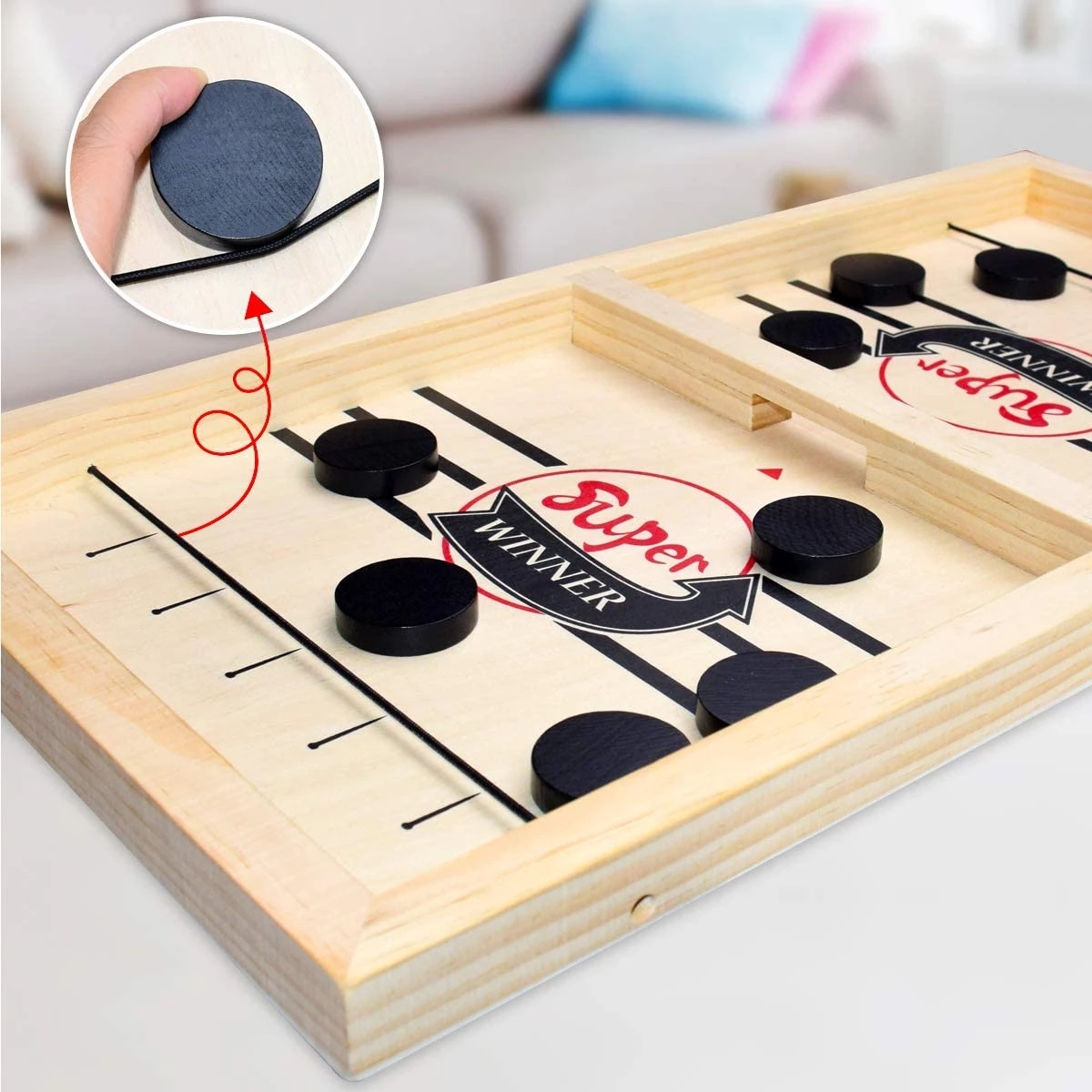 Table Hockey Paced Sling Puck  - Party Games App บทวิจารณ์และราคา
