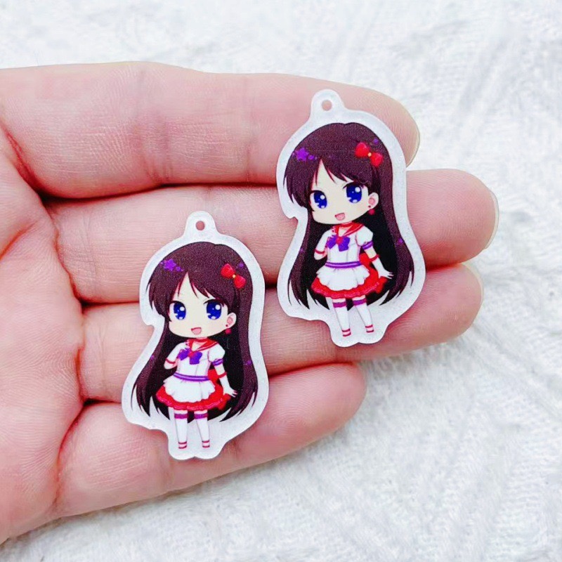 10pcs Acrylic Cartoon Accessor - Party Games Ideas บทวิจารณ์และราคา