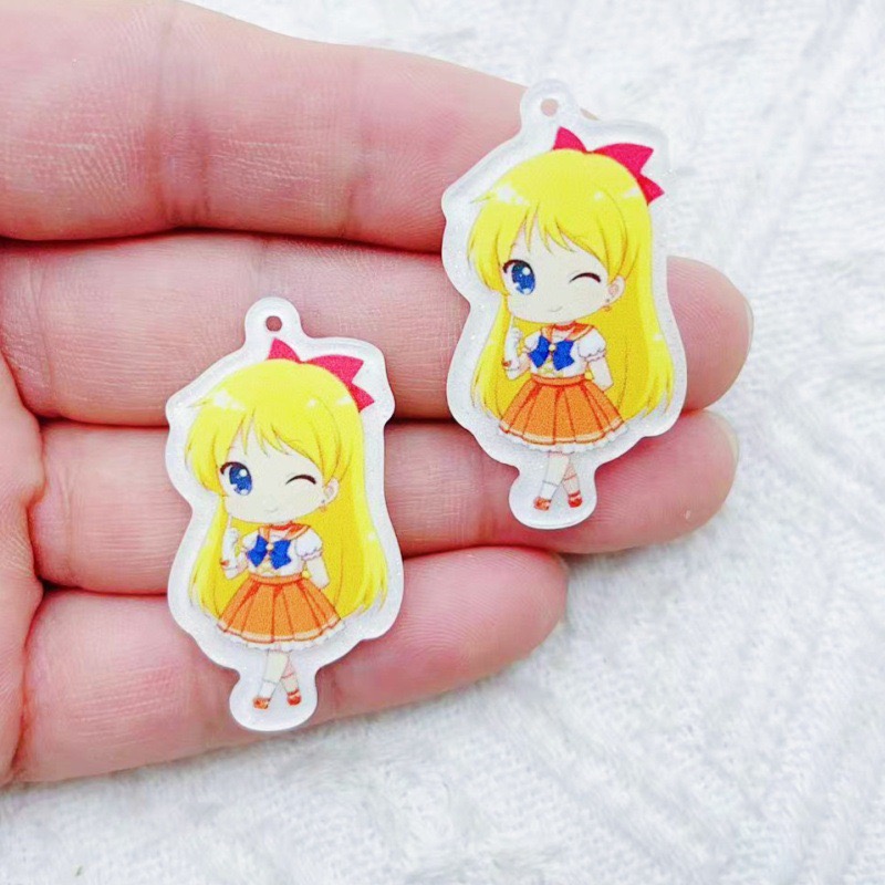 10pcs Acrylic Cartoon Accessor - Party Games Ideas บทวิจารณ์และราคา