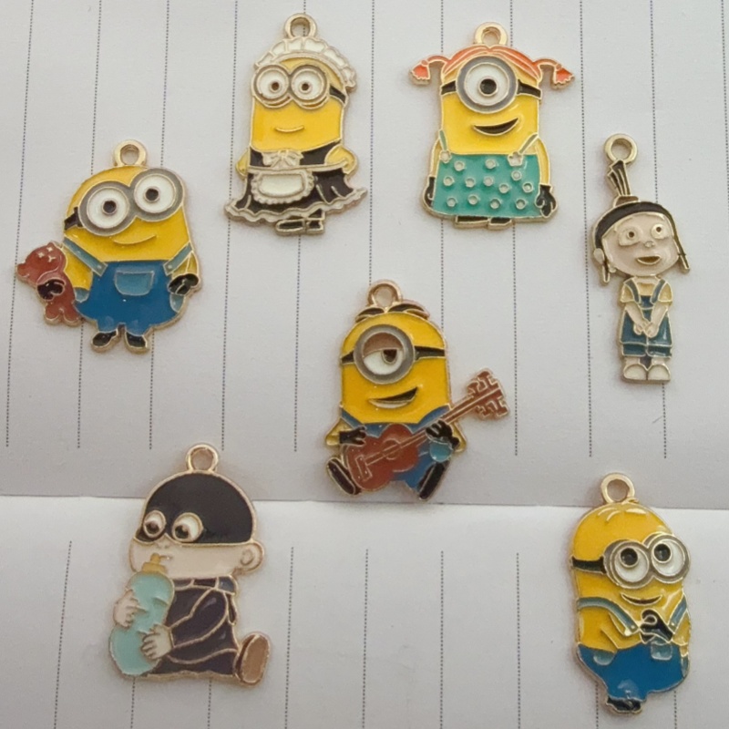 10pcs alloy drip oil cartoon p - Party Games Ideas บทวิจารณ์และราคา