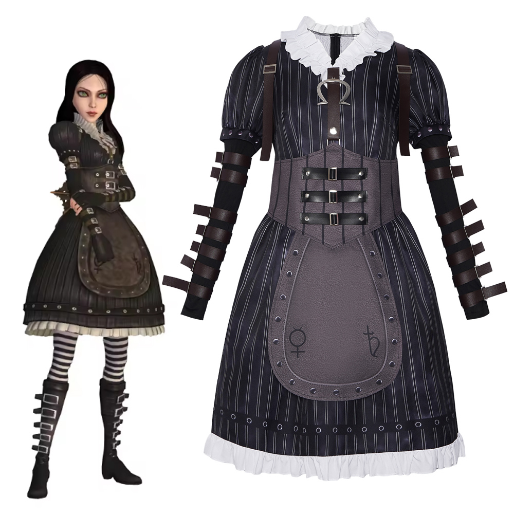 Alice Liddell Cosplay Costume  - Party Games Steam Free บทวิจารณ์และราคา
