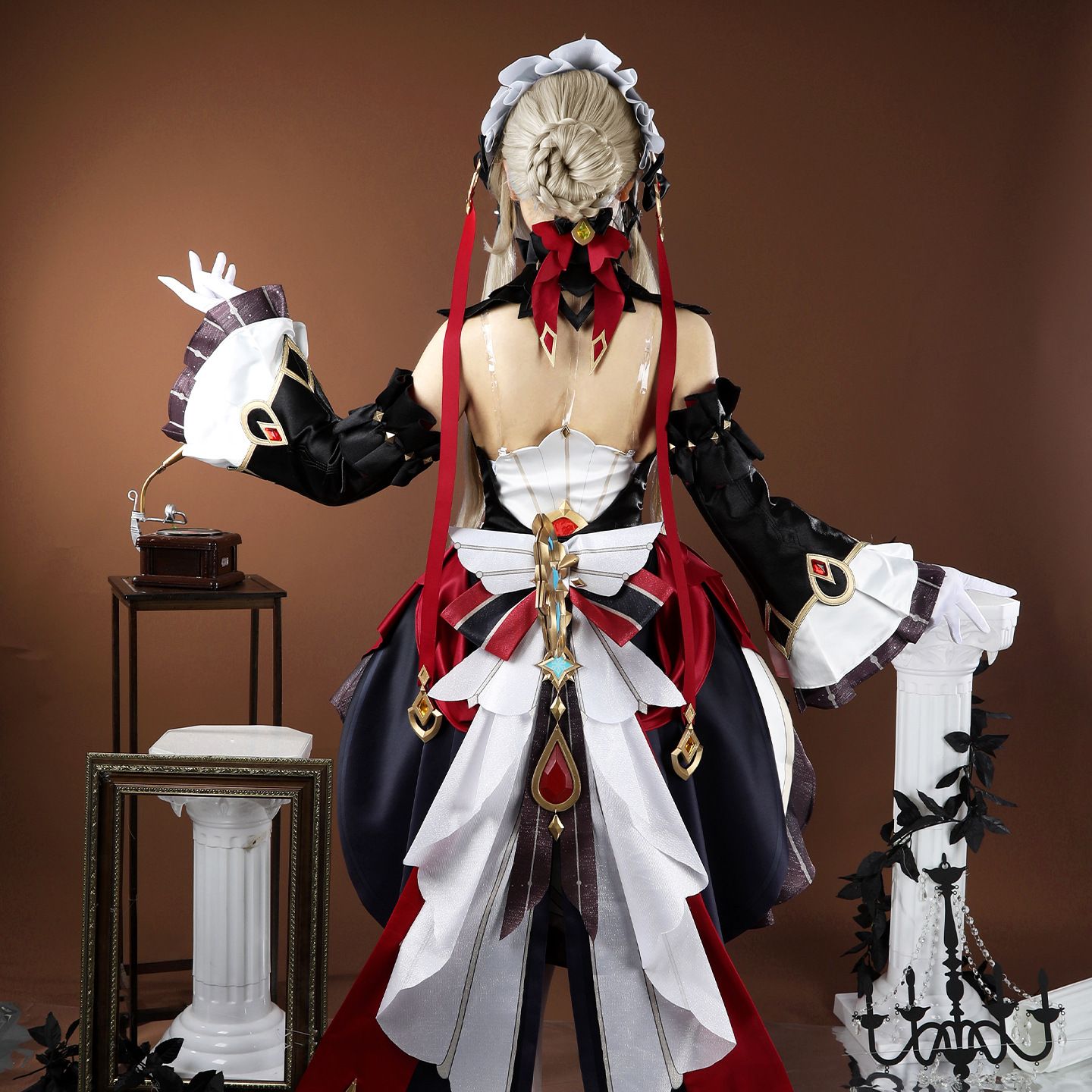 Sandrone Cosplay Costume Full  - Party Games Summer บทวิจารณ์และราคา