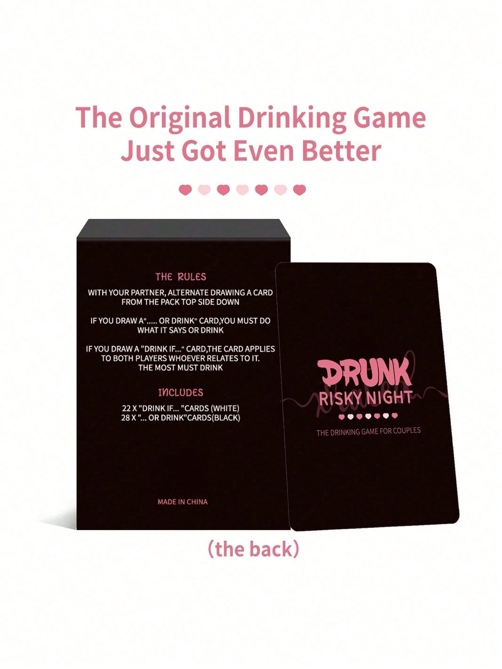 Drunk Risky Night Card Game, H - Party Games Couple บทวิจารณ์และราคา
