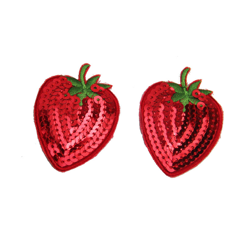 Sequin Fruit Nipple Cover Stra - Party Games Couple บทวิจารณ์และราคา