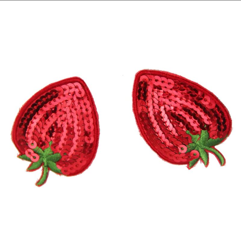 Sequin Fruit Nipple Cover Stra - Party Games Couple บทวิจารณ์และราคา