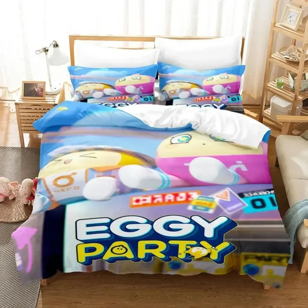 Cartoon Eggy Party Game Beddin - Party Games Eggy บทวิจารณ์และราคา