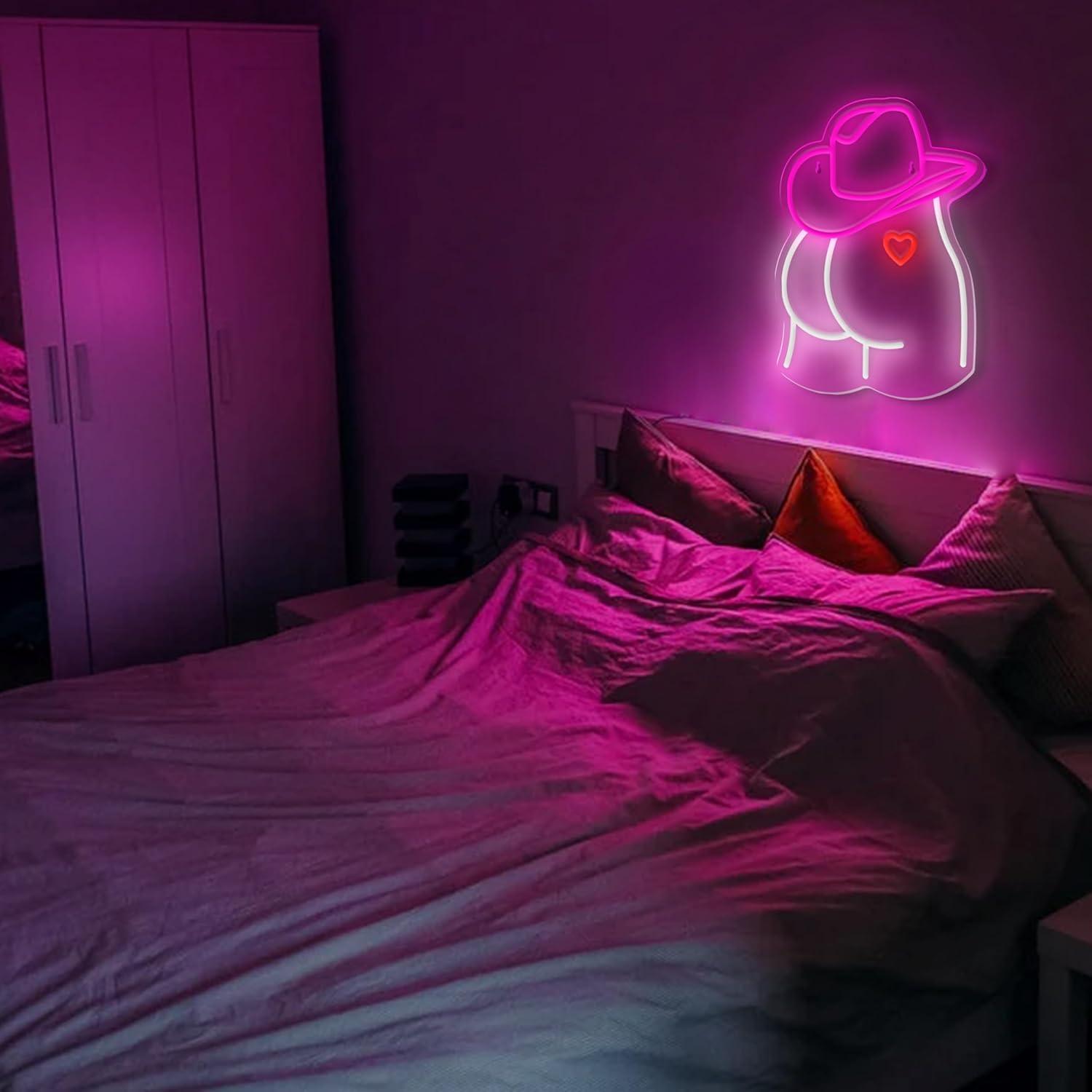 Cowgirl Neon Sign Dimmable LED - Party Games For Christmas บทวิจารณ์และราคา