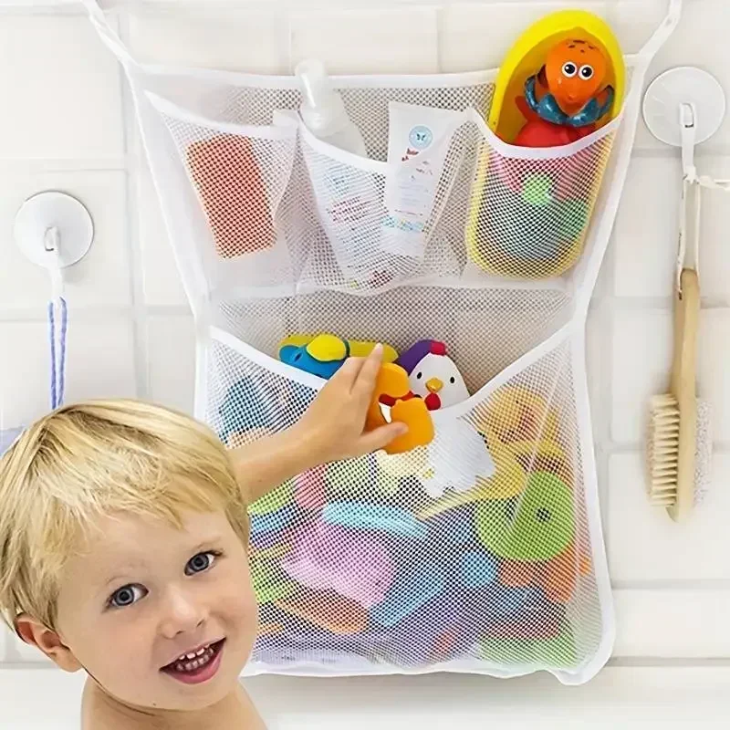 Toy Bag Net Bathroom Organizer - Party Games Baby Shower บทวิจารณ์และราคา
