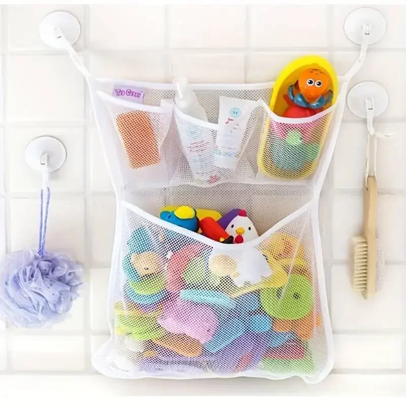 Toy Bag Net Bathroom Organizer - Party Games Baby Shower บทวิจารณ์และราคา