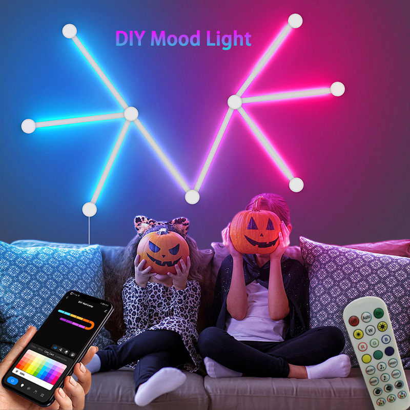 Smart RGB Wall Lamp, Bluetooth - Party Games App บทวิจารณ์และราคา