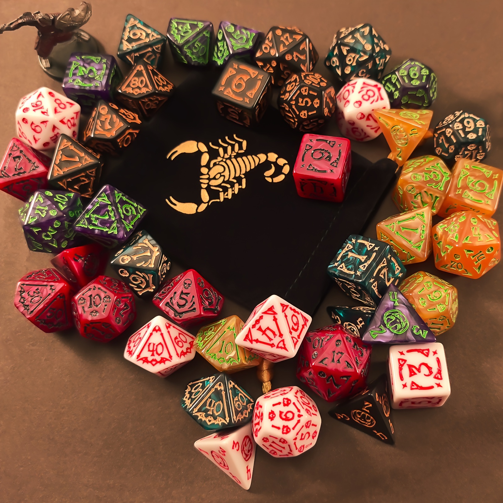 DND Dice Set -7pc Halloween Po - Party Games App บทวิจารณ์และราคา