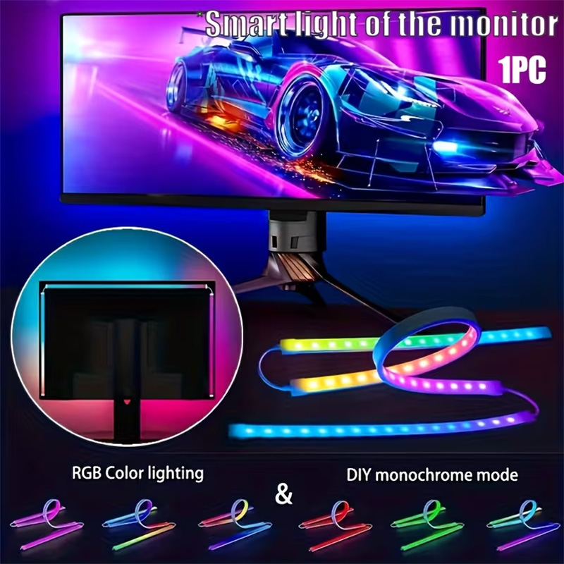 RGB Gaming Lights Strip Monito - Party Games App บทวิจารณ์และราคา