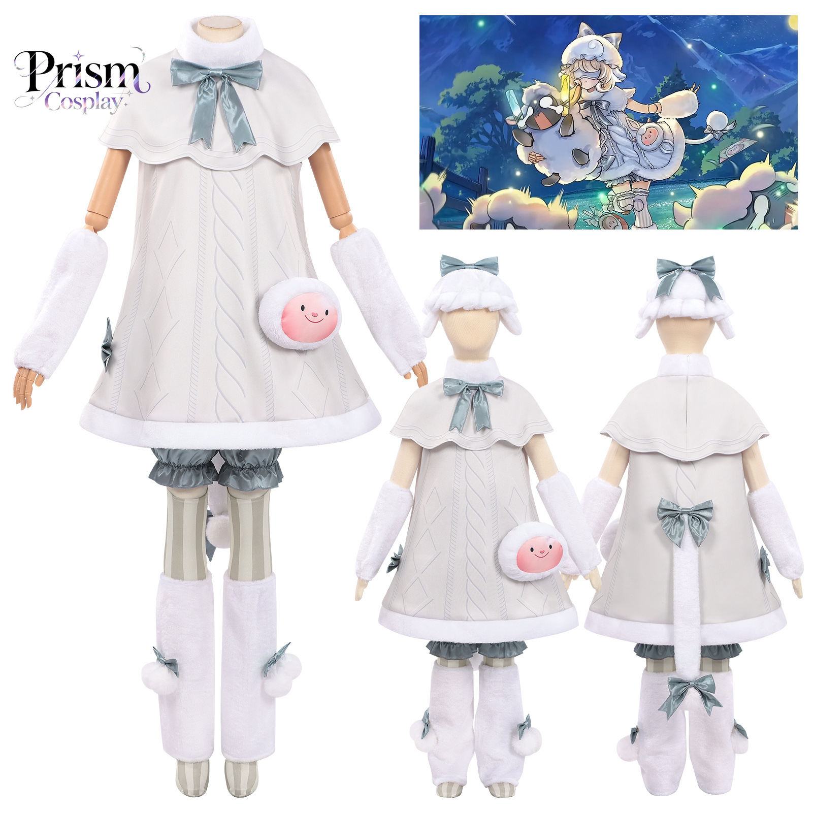 Vantia Cosplay Costume Women U - Party Games Eggy บทวิจารณ์และราคา