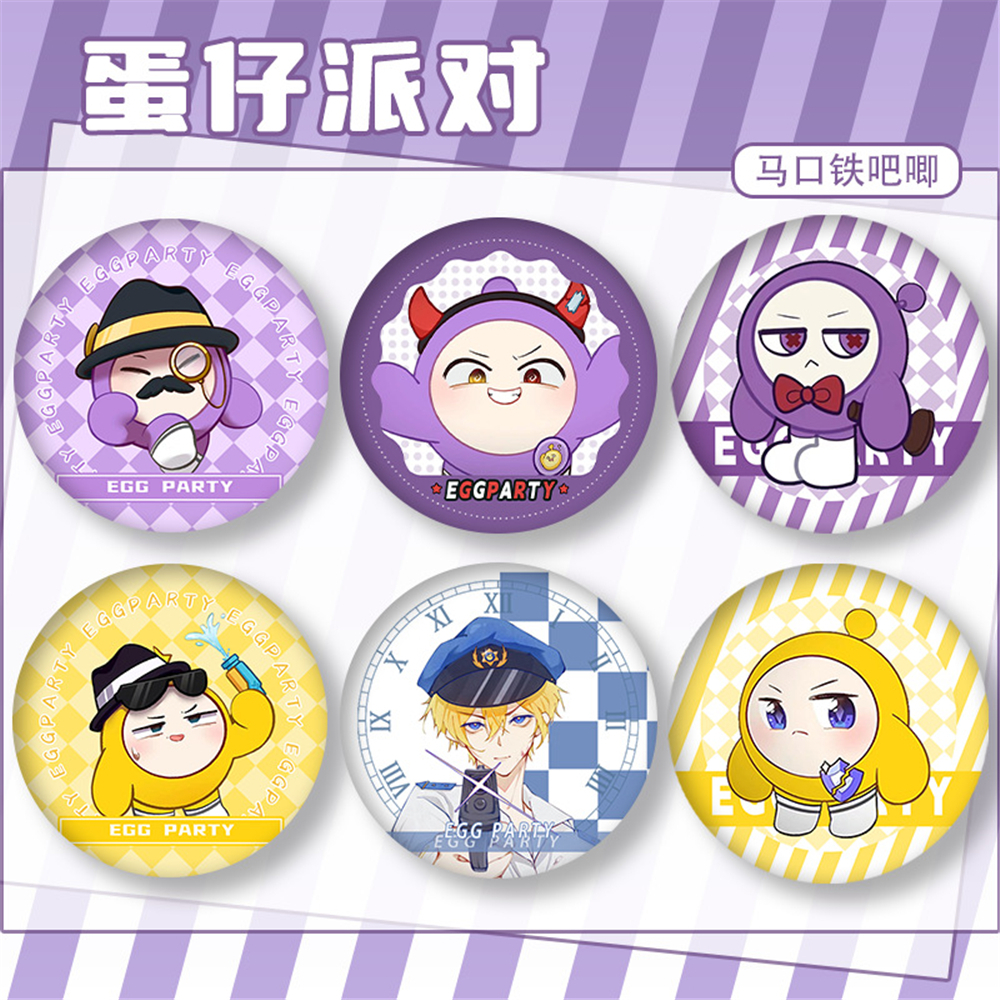 Game Eggy Party Cosplay Badge  - Party Games Eggy บทวิจารณ์และราคา