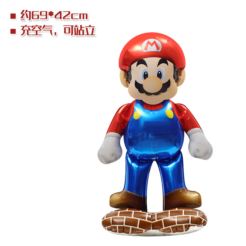 Cartoon Mario Bros Balloon Set - Party Games Mario บทวิจารณ์และราคา