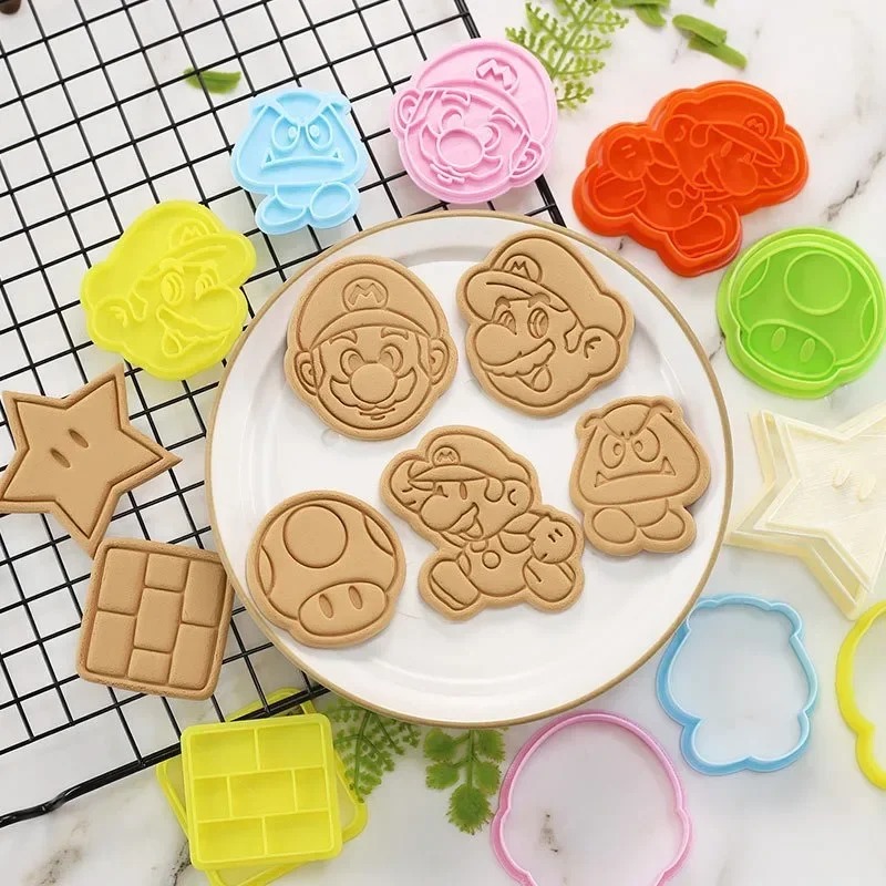 Super Mario Bros Cookie Cutter - Party Games Mario บทวิจารณ์และราคา