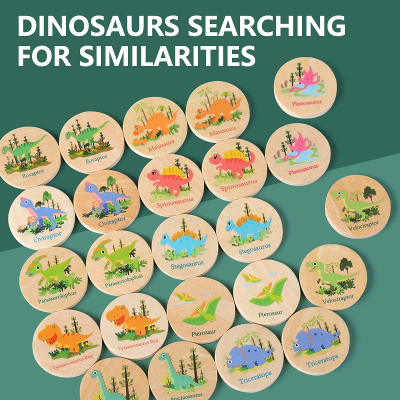 Memory Game Dinosaur Matching  - Party Games Summer บทวิจารณ์และราคา