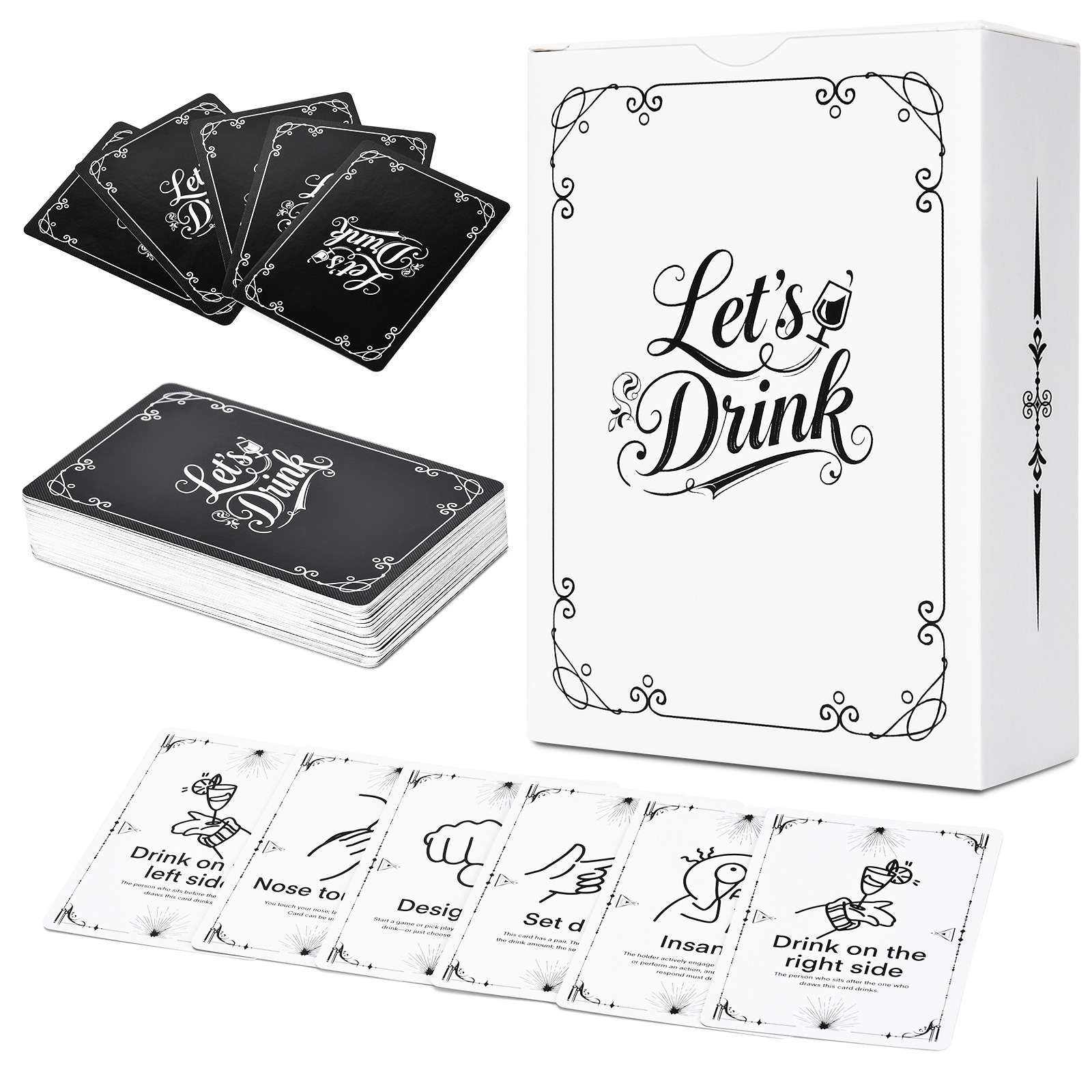 Adult Drinking Game Cards – 52 - Party Games App บทวิจารณ์และราคา