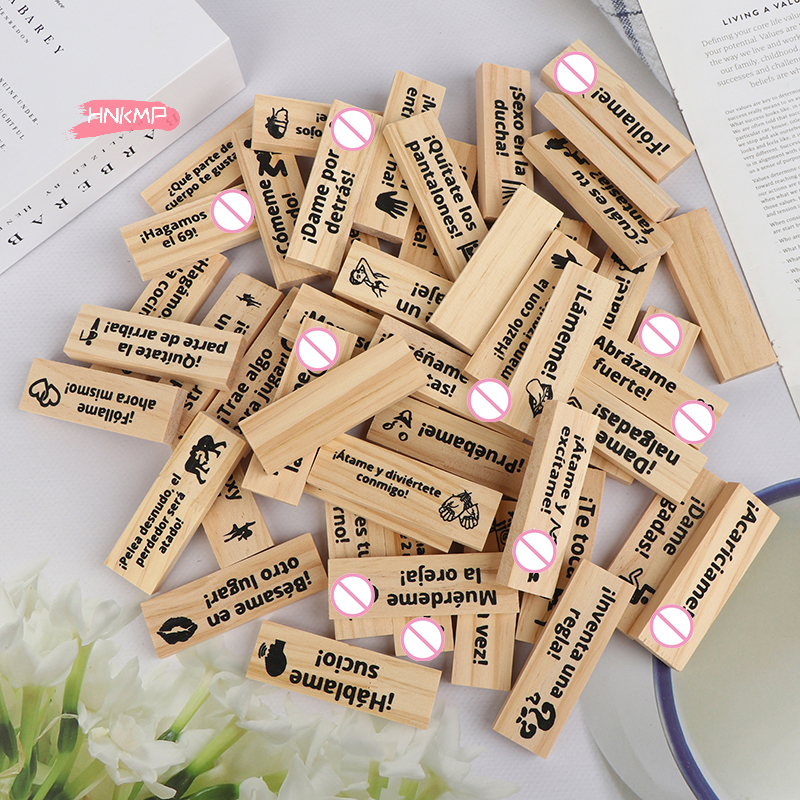 48Pcs Deluxe Wooden Building B - Party Games Couple บทวิจารณ์และราคา
