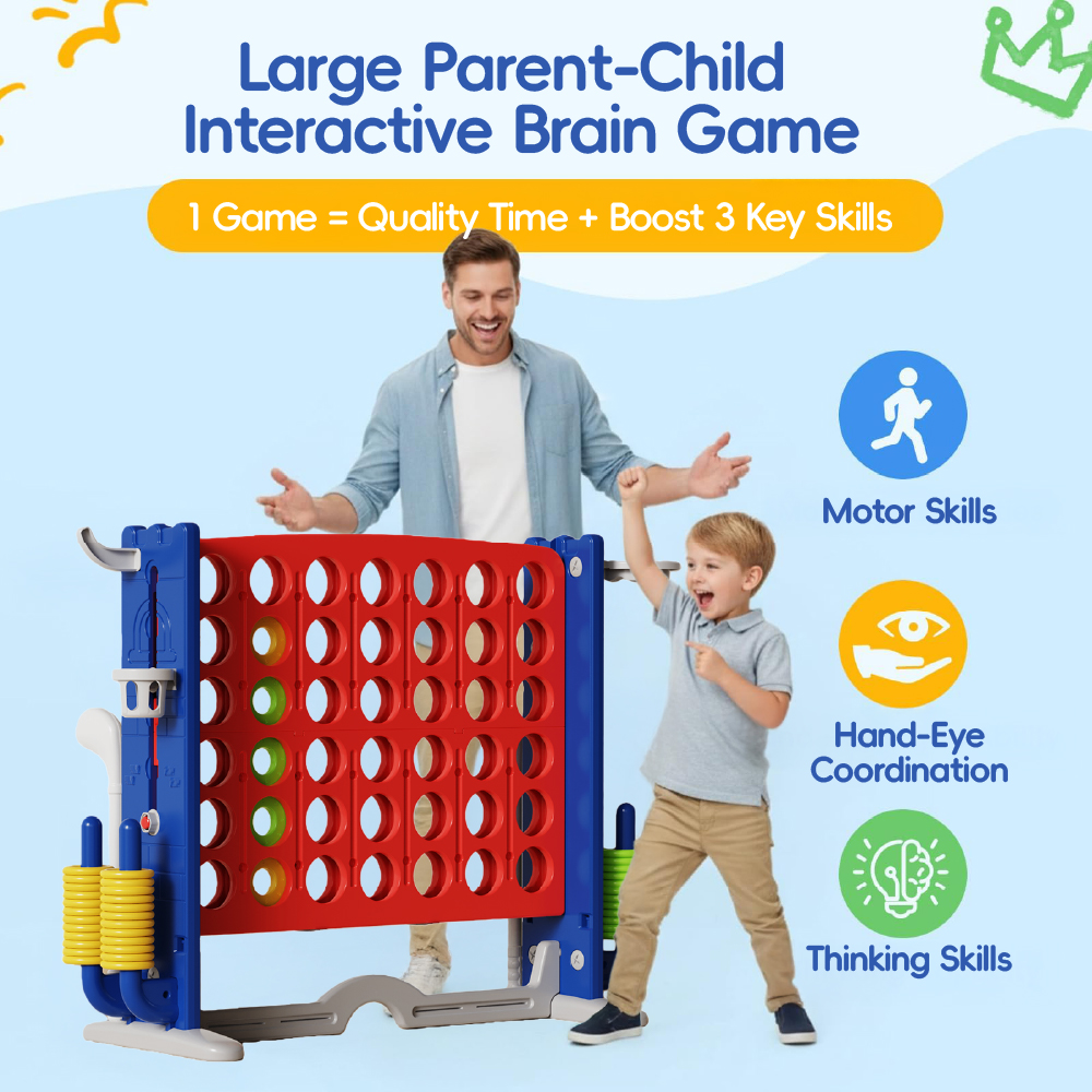 Giant 4 Connect in a Row Game  - Giant Connect Four บทวิจารณ์และราคา