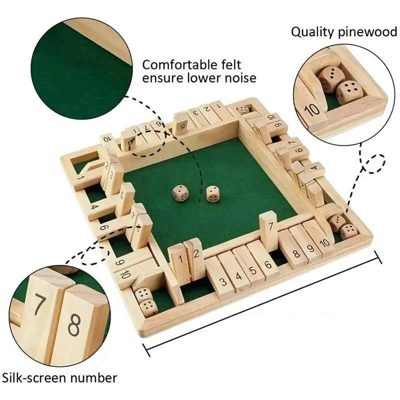 Deluxe Four Sided 10 Numbers S - Party Games App บทวิจารณ์และราคา