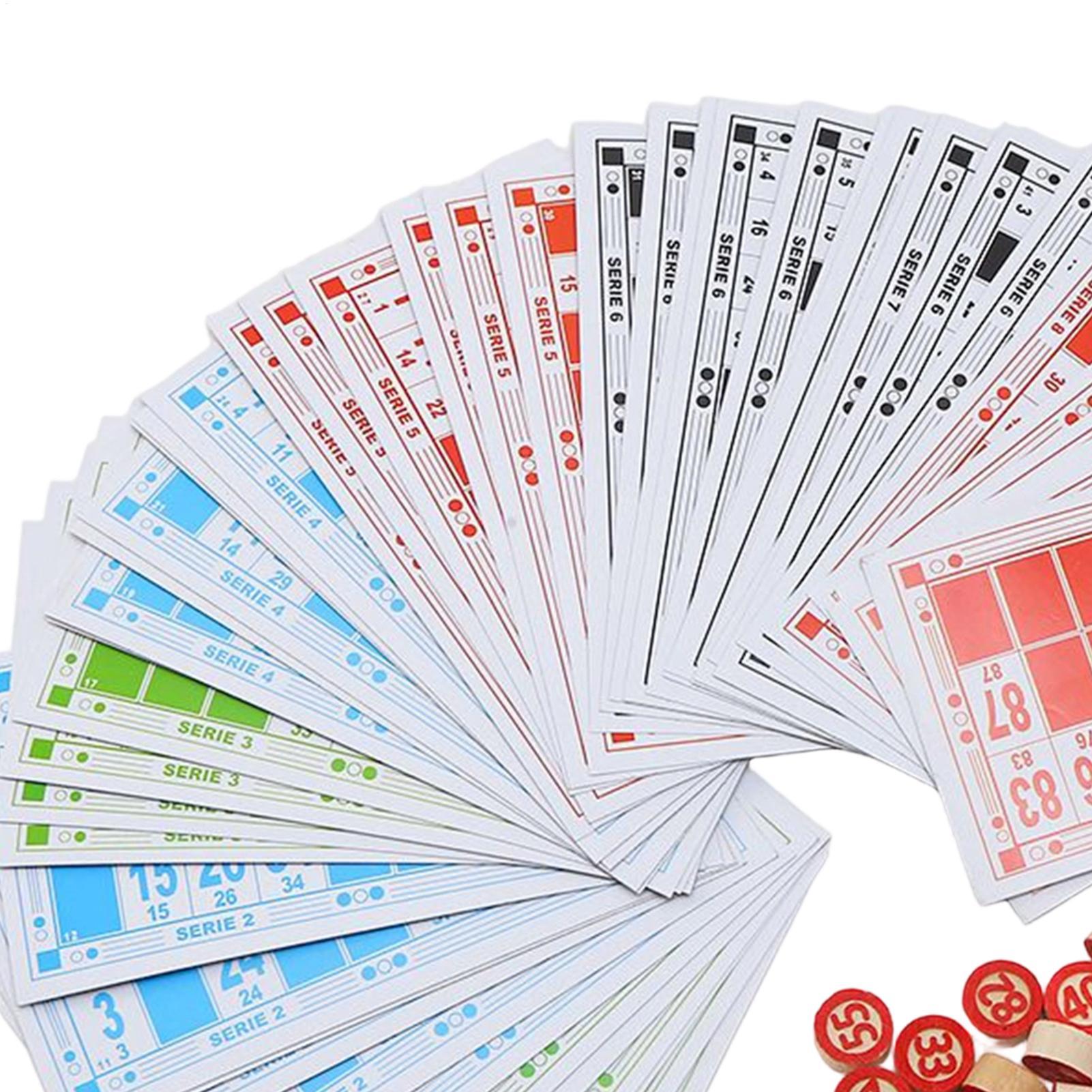 Bingo Set Wooden Funny Educati - Party Games Group For Adults บทวิจารณ์และราคา