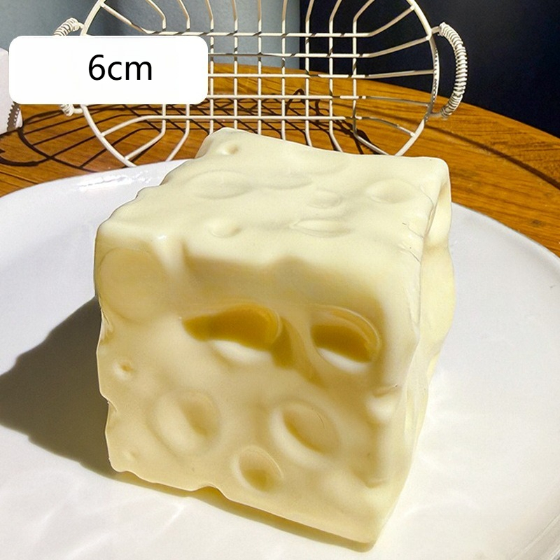 Jumbo Cheese Cube Stress Ball  - Party Games Ideas บทวิจารณ์และราคา